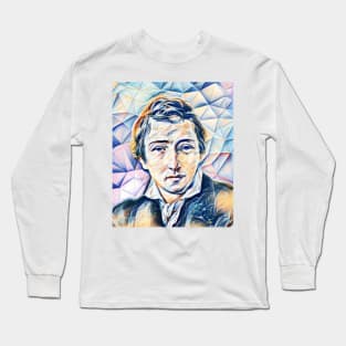 Heinrich Heine Portrait | Heinrich Heine Artwork 12 Long Sleeve T-Shirt